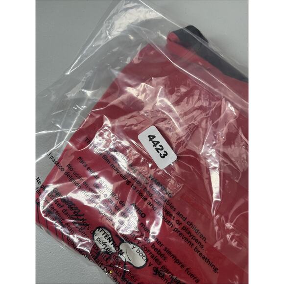 Disney Ringer T Shirt XS Red 100 Years of Music & Wonder Mickey's Band BoxLunch - Picture 8 of 8